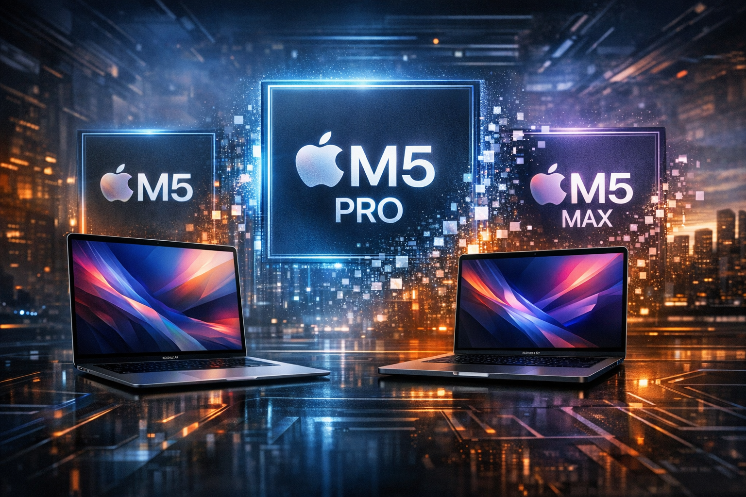 apple m5 chips